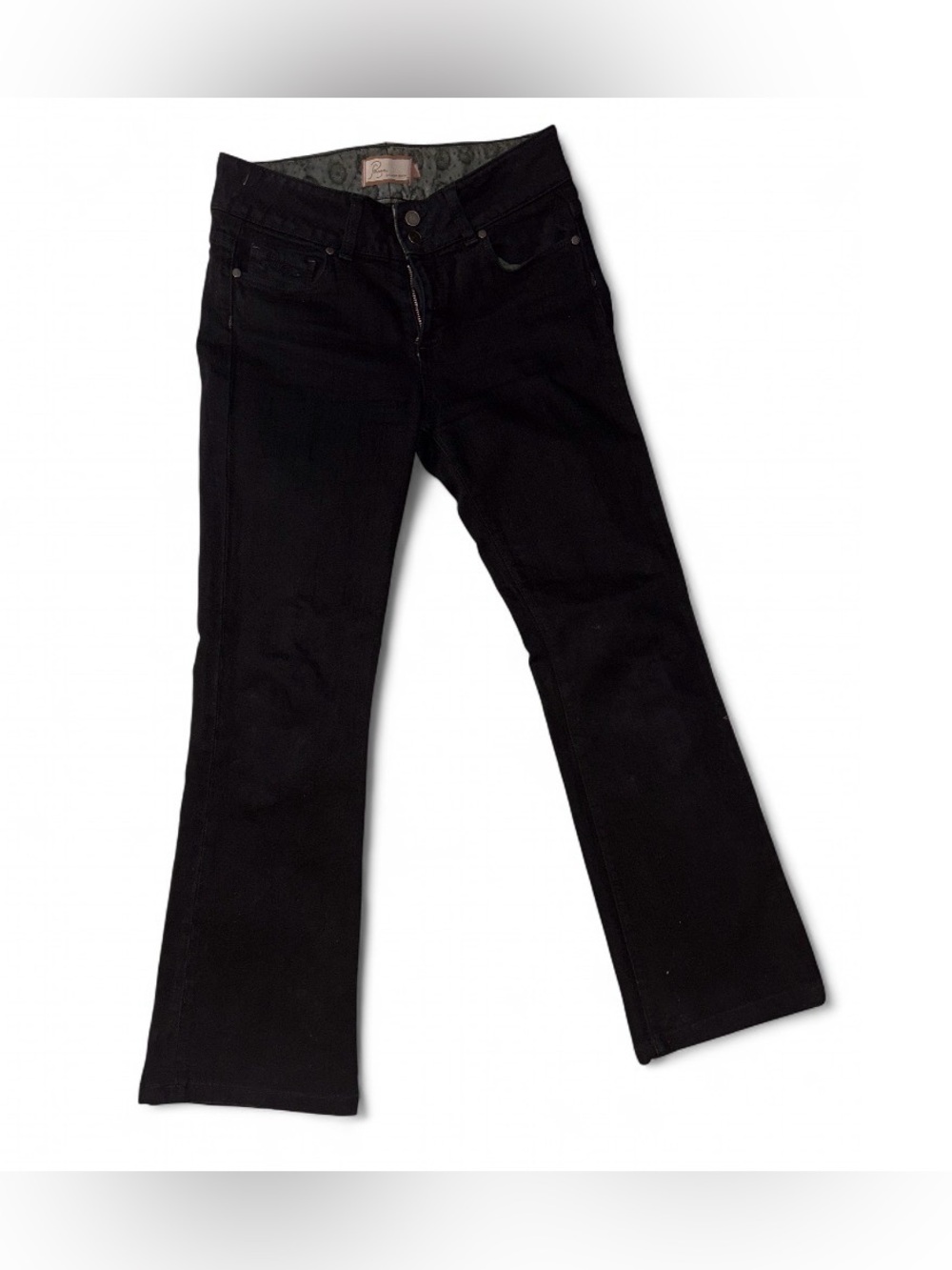 PAIGE Black Flare Jeans